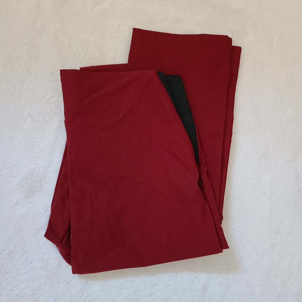 Brand New Size 0 Red Paris High Rise Le Chateau Pants